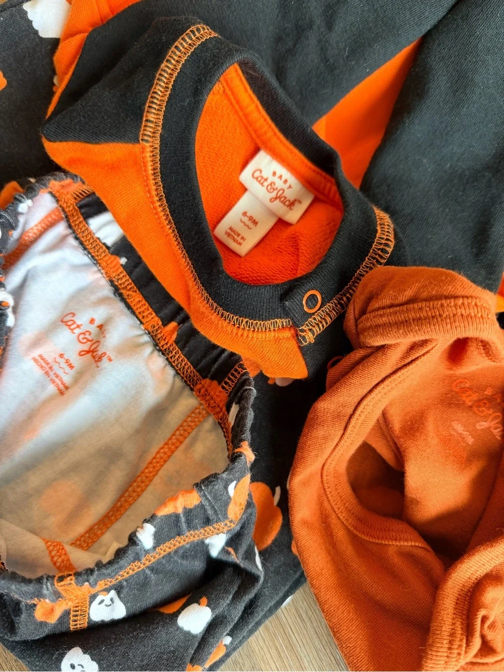 CAT & JACK | Halloween Outfit Set | Fall Baby Clothes | Pumpkin Boo |